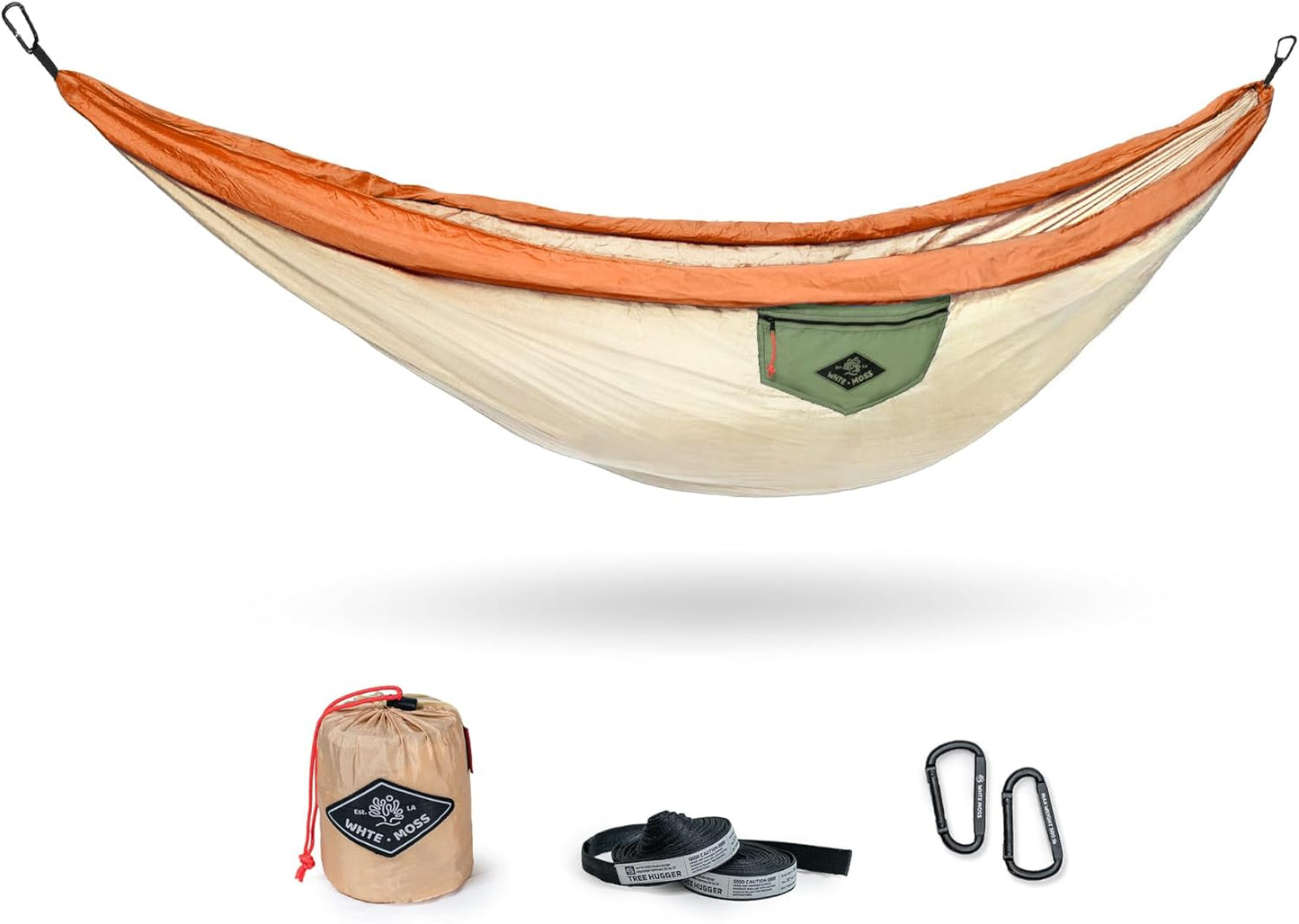 Suparpine I Hammock for Camping with Straps Included (Sand, Single)