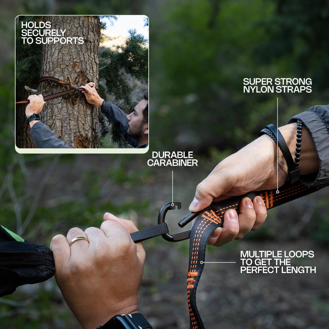 Camping Hammock Tent - Hammock for Camping - Portable Travel Hammock - Versatile Camping - Accessories for Camping - Hammock Tent by Altena